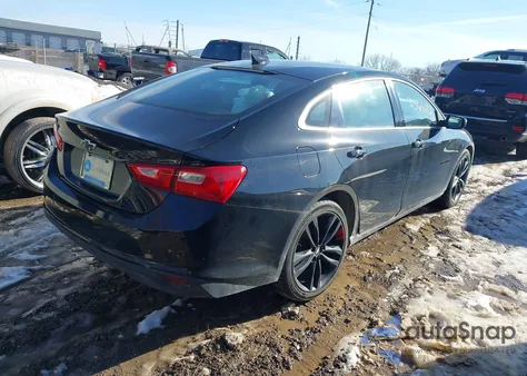 2018 Chevrolet Malibu Lt из США, поврежденный, VIN 1G1ZD5ST8JF267541